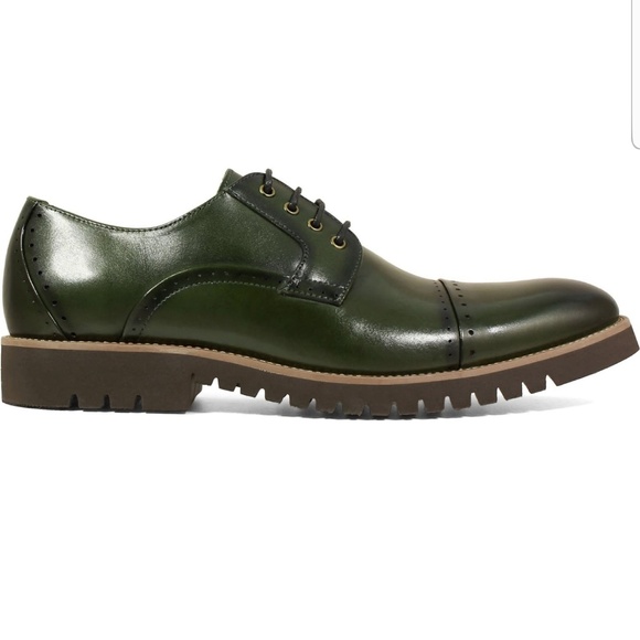 Stacy Adams Other - Stacy Adams Barcliff Cap Toe Oxford Green size 9